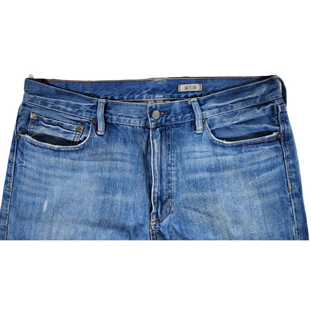 Polo Ralph Lauren 867 Jeans Men's 36x30* (37x29) Blue Denim Classic Straight - Picture 3 of 14